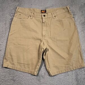 Timberland Pro Chino Shorts Khaki Beige Outdoors Workwear Men's 40x11